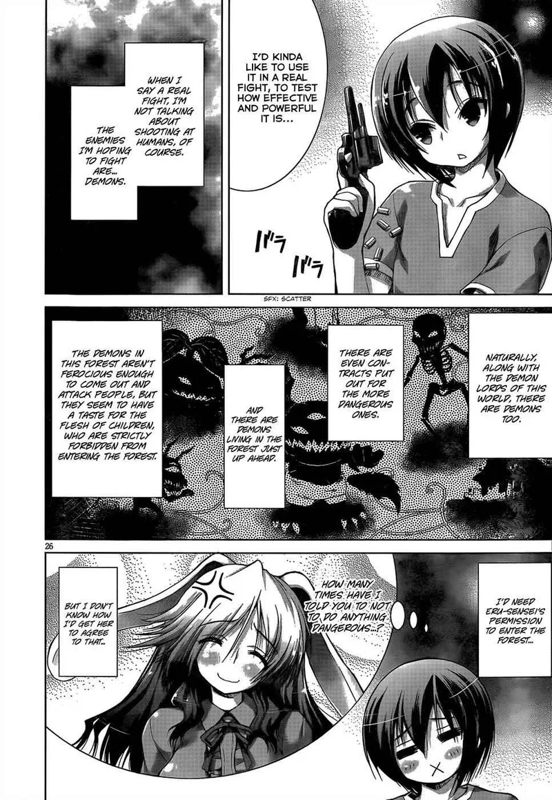 Gunota ga Mahou Sekai ni Tensei Shitara, Gendai Heiki de Guntai Harem o Tsukucchaimashita!? Chapter 4 page 27