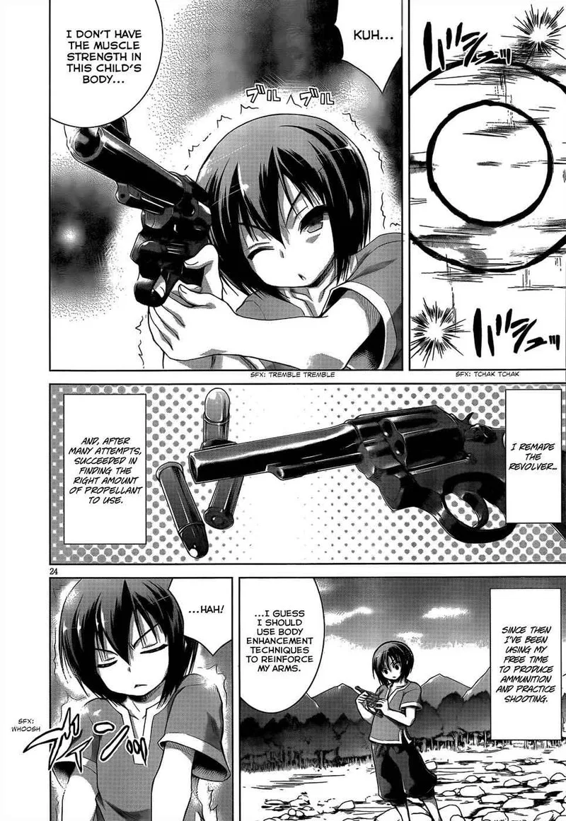 Gunota ga Mahou Sekai ni Tensei Shitara, Gendai Heiki de Guntai Harem o Tsukucchaimashita!? Chapter 4 page 25