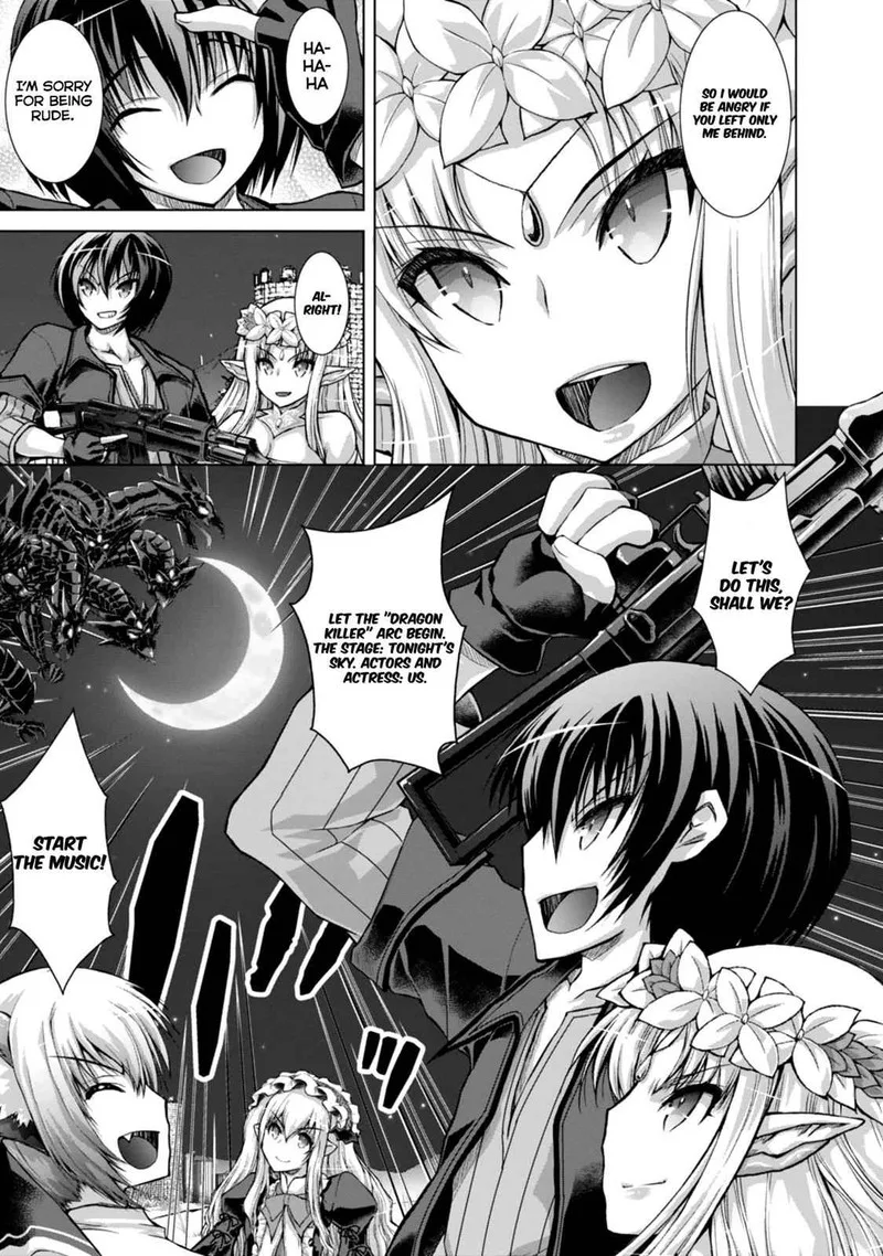 Gunota ga Mahou Sekai ni Tensei Shitara, Gendai Heiki de Guntai Harem o Tsukucchaimashita!? Chapter 40 page 22