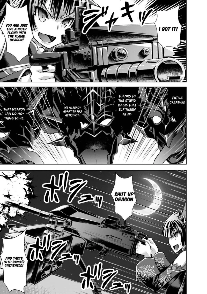 Gunota ga Mahou Sekai ni Tensei Shitara, Gendai Heiki de Guntai Harem o Tsukucchaimashita!? Chapter 40 page 24