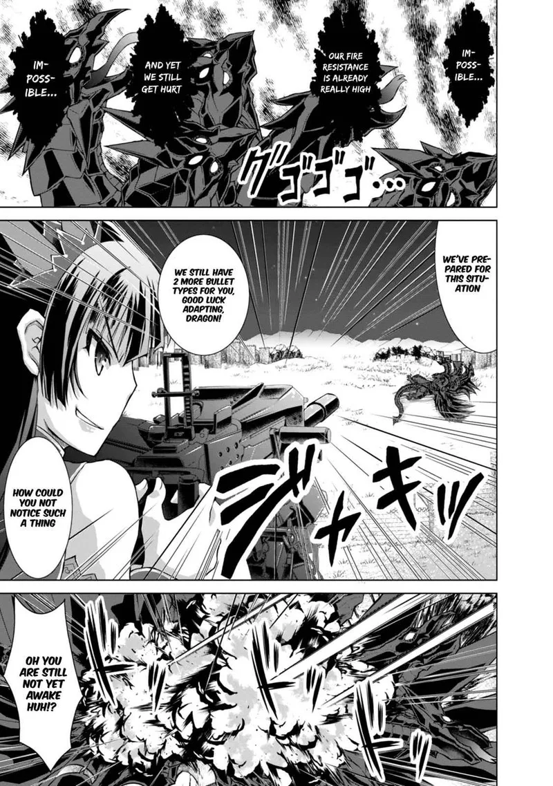 Gunota ga Mahou Sekai ni Tensei Shitara, Gendai Heiki de Guntai Harem o Tsukucchaimashita!? Chapter 40 page 26