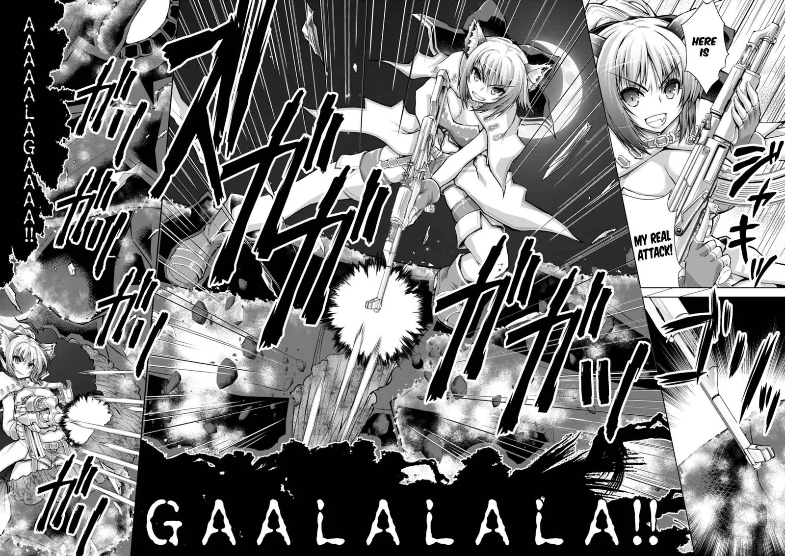 Gunota ga Mahou Sekai ni Tensei Shitara, Gendai Heiki de Guntai Harem o Tsukucchaimashita!? Chapter 41 page 22