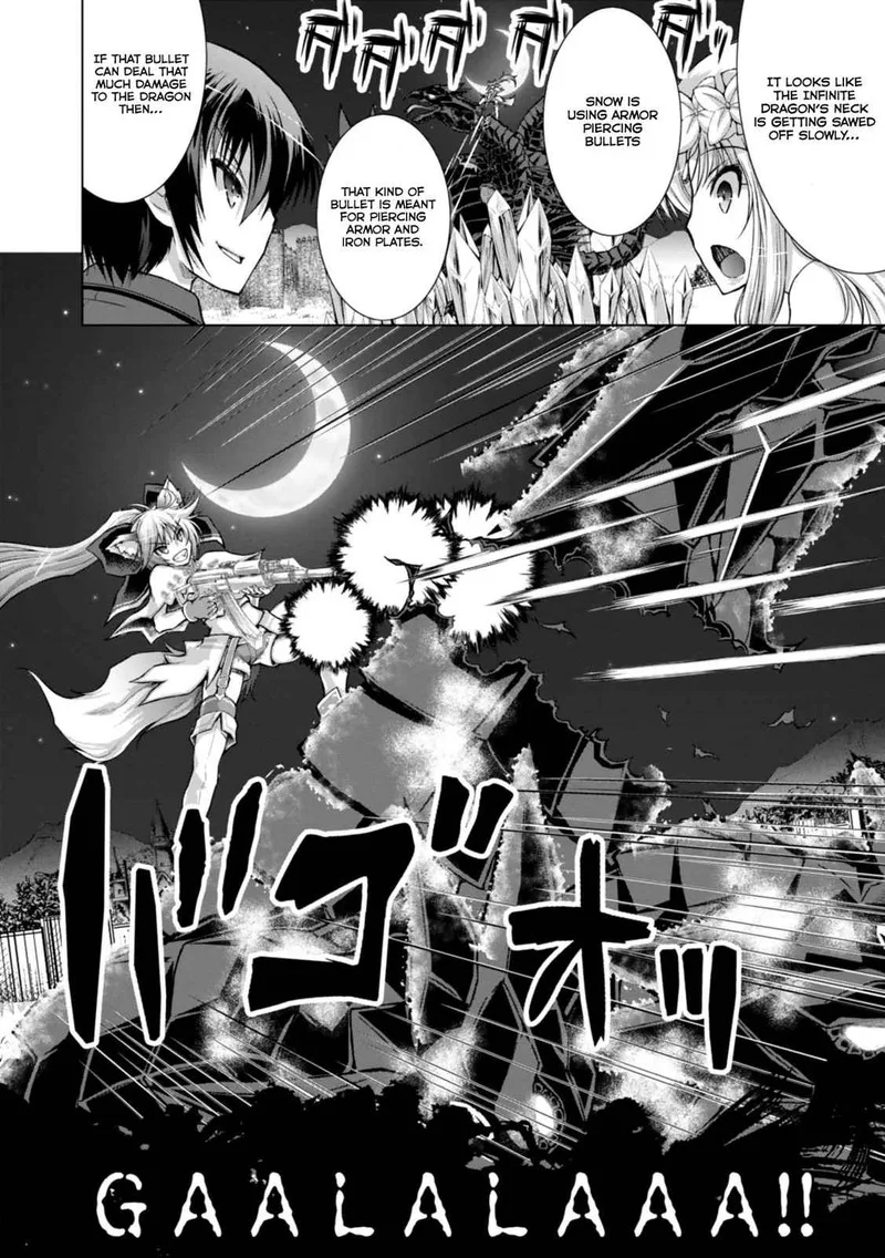 Gunota ga Mahou Sekai ni Tensei Shitara, Gendai Heiki de Guntai Harem o Tsukucchaimashita!? Chapter 41 page 23