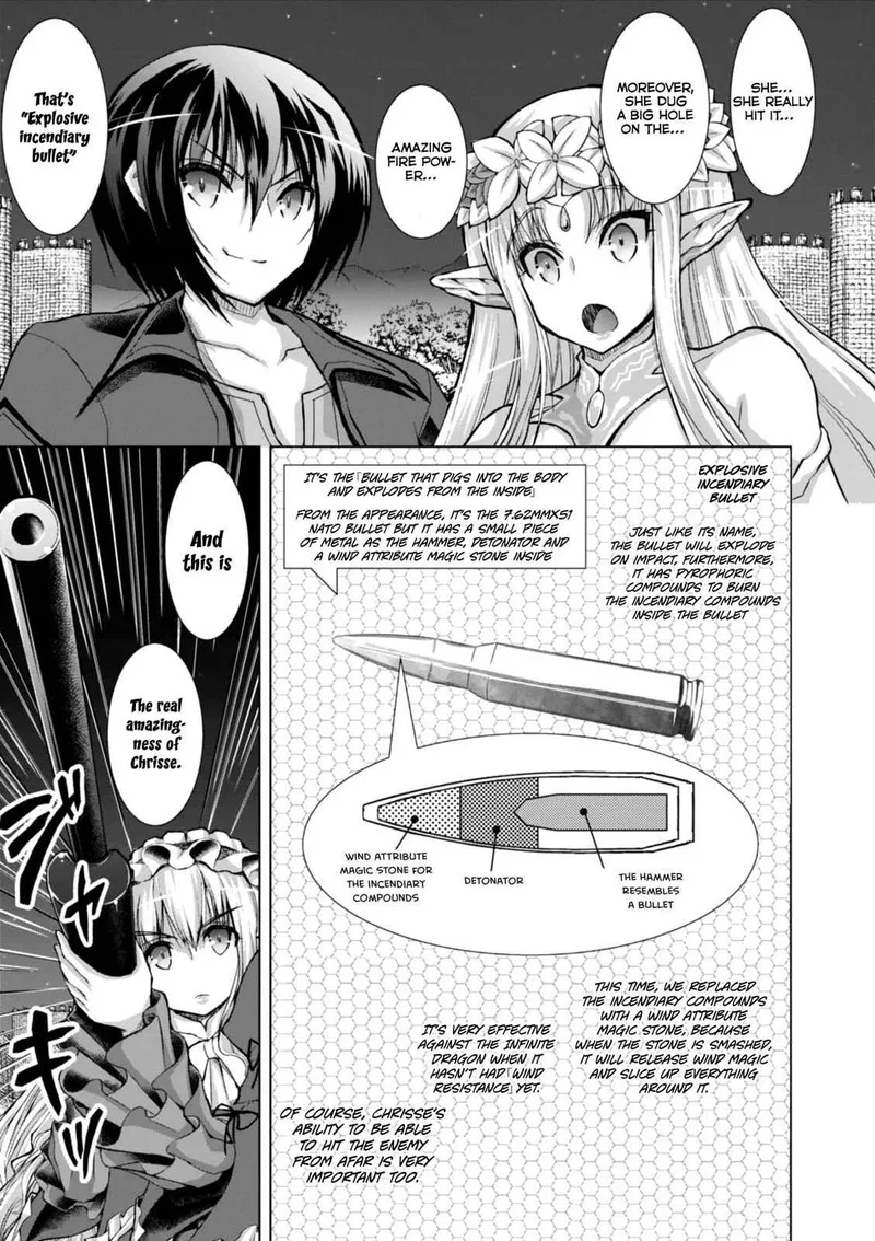 Gunota ga Mahou Sekai ni Tensei Shitara, Gendai Heiki de Guntai Harem o Tsukucchaimashita!? Chapter 41 page 9