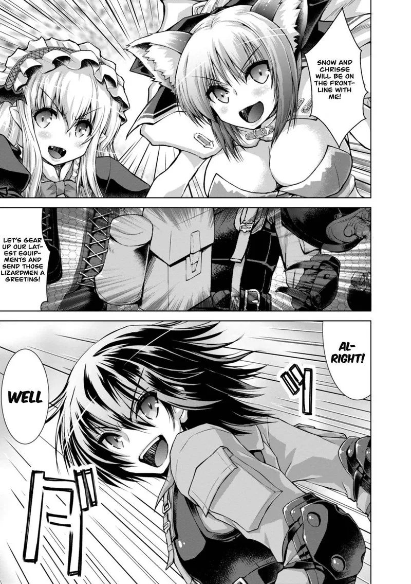 Gunota ga Mahou Sekai ni Tensei Shitara, Gendai Heiki de Guntai Harem o Tsukucchaimashita!? Chapter 45 page 28