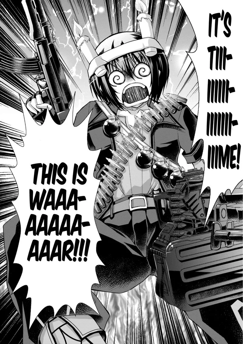 Gunota ga Mahou Sekai ni Tensei Shitara, Gendai Heiki de Guntai Harem o Tsukucchaimashita!? Chapter 46 page 13