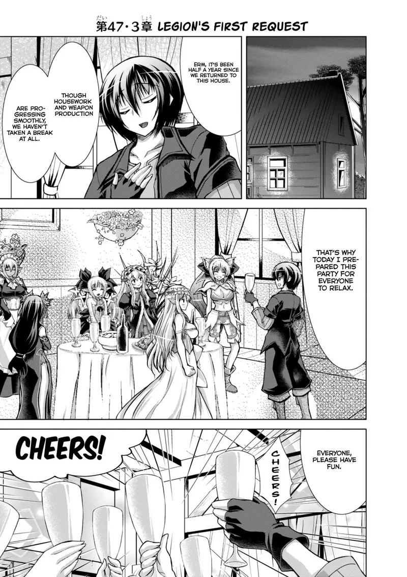 Gunota ga Mahou Sekai ni Tensei Shitara, Gendai Heiki de Guntai Harem o Tsukucchaimashita!? Chapter 47.3 page 2