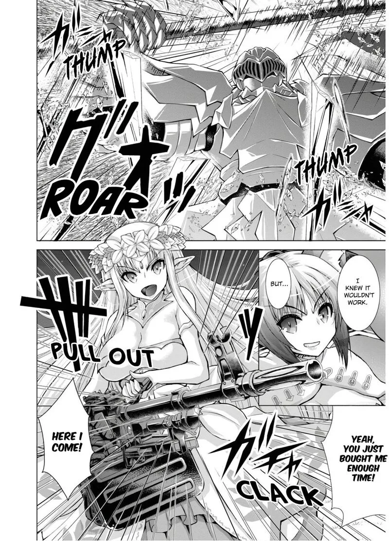 Gunota ga Mahou Sekai ni Tensei Shitara, Gendai Heiki de Guntai Harem o Tsukucchaimashita!? Chapter 48 page 22