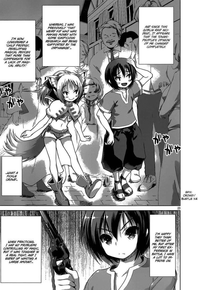 Gunota ga Mahou Sekai ni Tensei Shitara, Gendai Heiki de Guntai Harem o Tsukucchaimashita!? Chapter 5 page 25