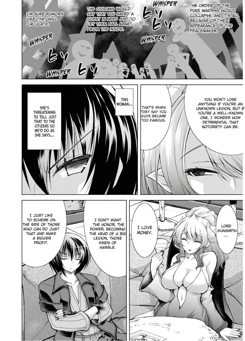 Gunota ga Mahou Sekai ni Tensei Shitara, Gendai Heiki de Guntai Harem o Tsukucchaimashita!? Chapter 50 page 21