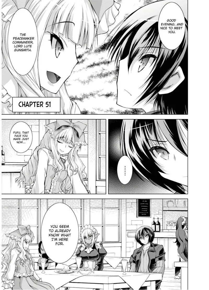 Gunota ga Mahou Sekai ni Tensei Shitara, Gendai Heiki de Guntai Harem o Tsukucchaimashita!? Chapter 51 page 2