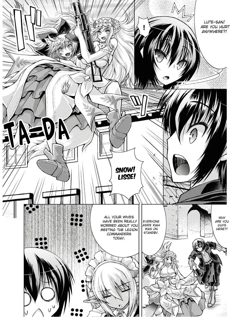 Gunota ga Mahou Sekai ni Tensei Shitara, Gendai Heiki de Guntai Harem o Tsukucchaimashita!? Chapter 52 page 17