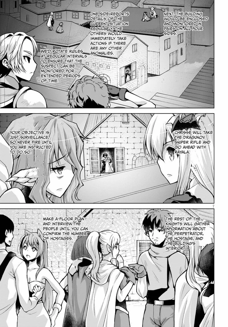 Gunota ga Mahou Sekai ni Tensei Shitara, Gendai Heiki de Guntai Harem o Tsukucchaimashita!? Chapter 55 page 8