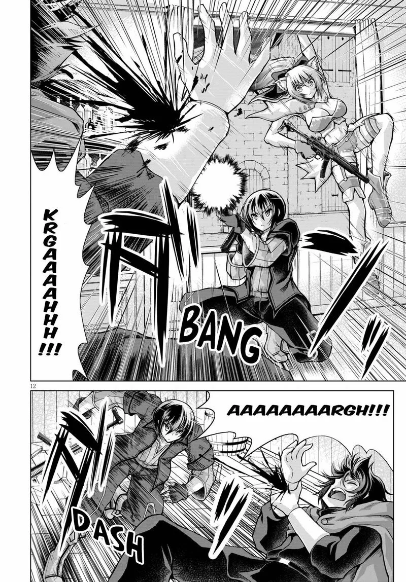 Gunota ga Mahou Sekai ni Tensei Shitara, Gendai Heiki de Guntai Harem o Tsukucchaimashita!? Chapter 55 page 13