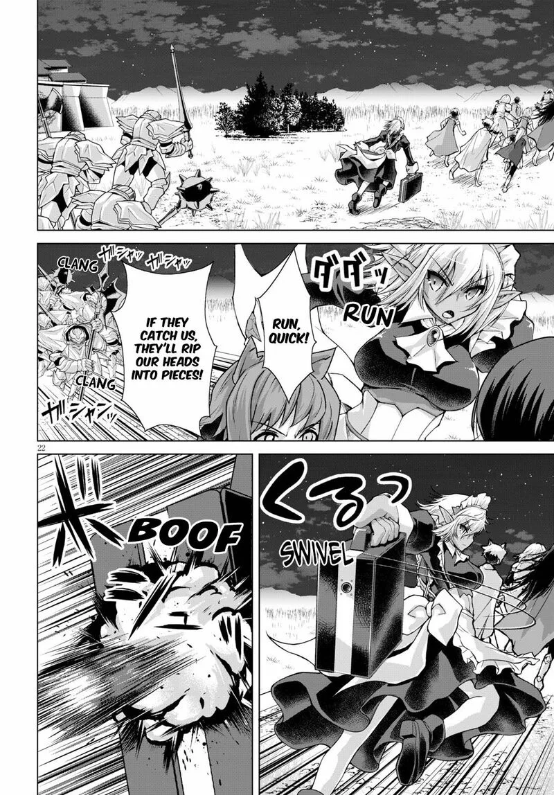 Gunota ga Mahou Sekai ni Tensei Shitara, Gendai Heiki de Guntai Harem o Tsukucchaimashita!? Chapter 56 page 22