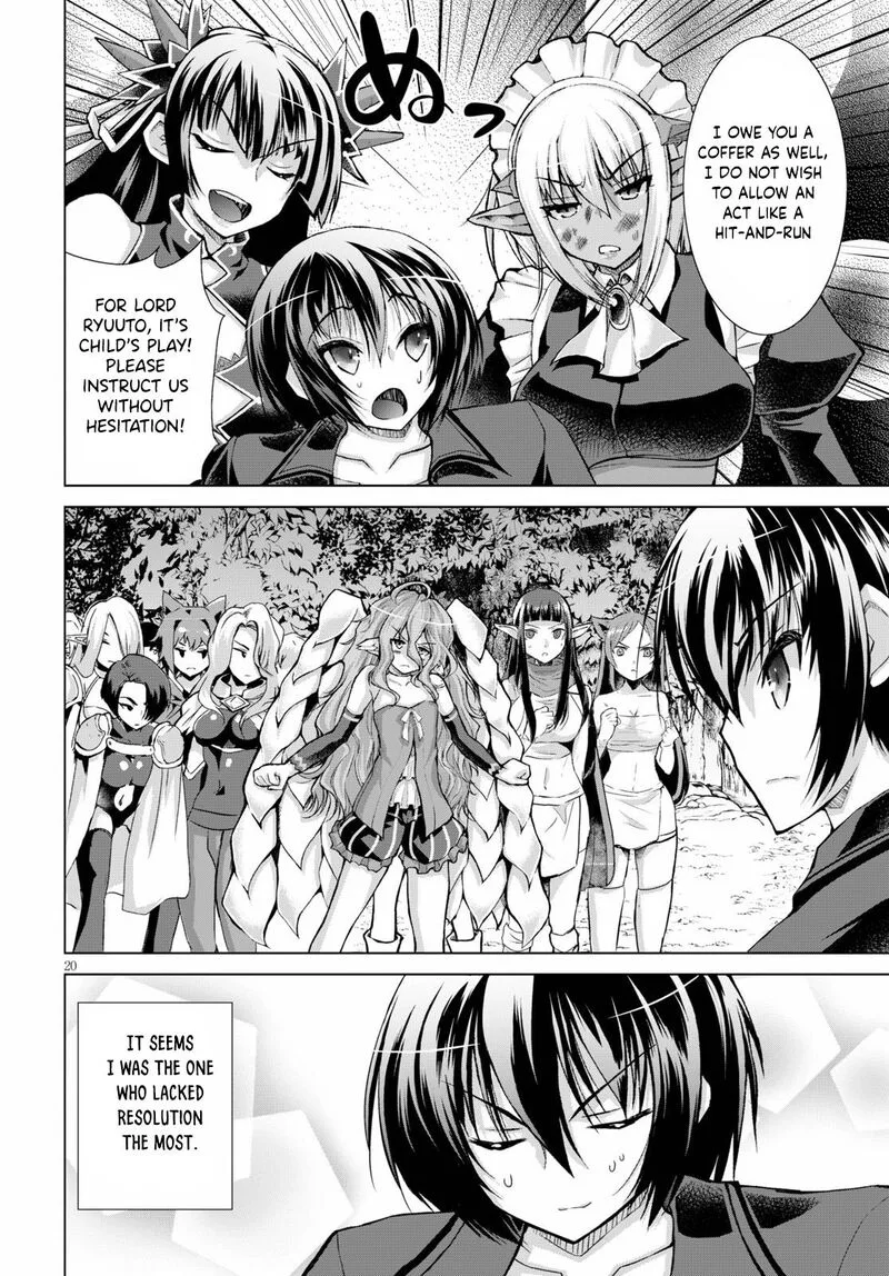Gunota ga Mahou Sekai ni Tensei Shitara, Gendai Heiki de Guntai Harem o Tsukucchaimashita!? Chapter 59 page 20
