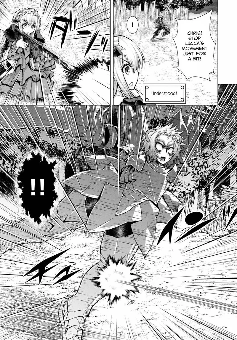 Gunota ga Mahou Sekai ni Tensei Shitara, Gendai Heiki de Guntai Harem o Tsukucchaimashita!? Chapter 59 page 23