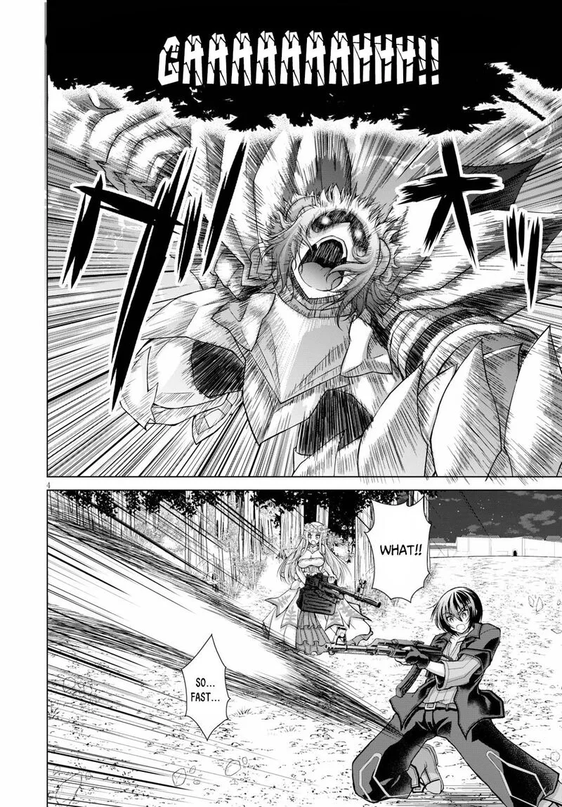 Gunota ga Mahou Sekai ni Tensei Shitara, Gendai Heiki de Guntai Harem o Tsukucchaimashita!? Chapter 59 page 4