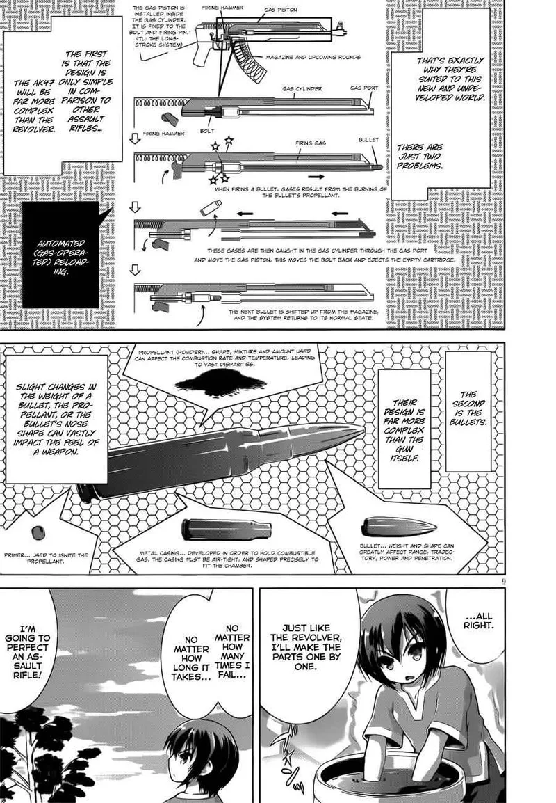 Gunota ga Mahou Sekai ni Tensei Shitara, Gendai Heiki de Guntai Harem o Tsukucchaimashita!? Chapter 6 page 14