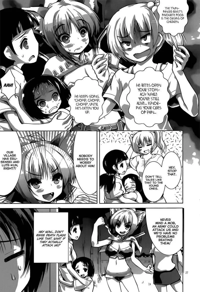 Gunota ga Mahou Sekai ni Tensei Shitara, Gendai Heiki de Guntai Harem o Tsukucchaimashita!? Chapter 6 page 32