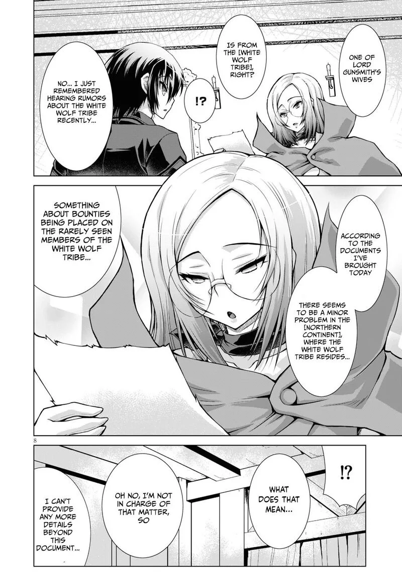 Gunota ga Mahou Sekai ni Tensei Shitara, Gendai Heiki de Guntai Harem o Tsukucchaimashita!? Chapter 61 page 8