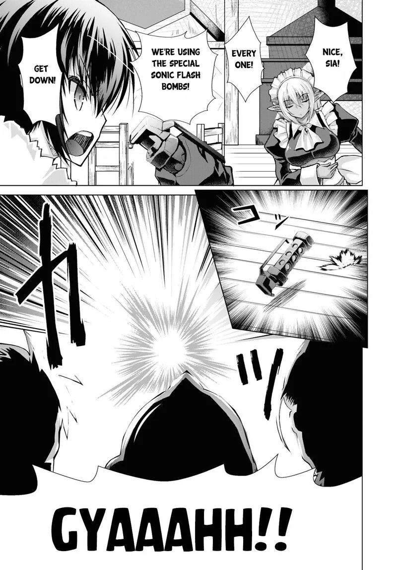 Gunota ga Mahou Sekai ni Tensei Shitara, Gendai Heiki de Guntai Harem o Tsukucchaimashita!? Chapter 61 page 19