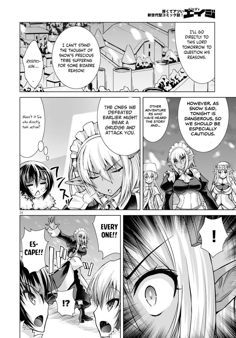 Gunota ga Mahou Sekai ni Tensei Shitara, Gendai Heiki de Guntai Harem o Tsukucchaimashita!? Chapter 61 page 24