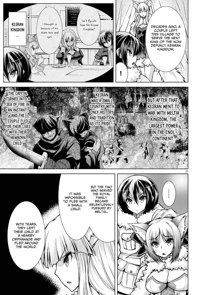 Gunota ga Mahou Sekai ni Tensei Shitara, Gendai Heiki de Guntai Harem o Tsukucchaimashita!? Chapter 62 page 25