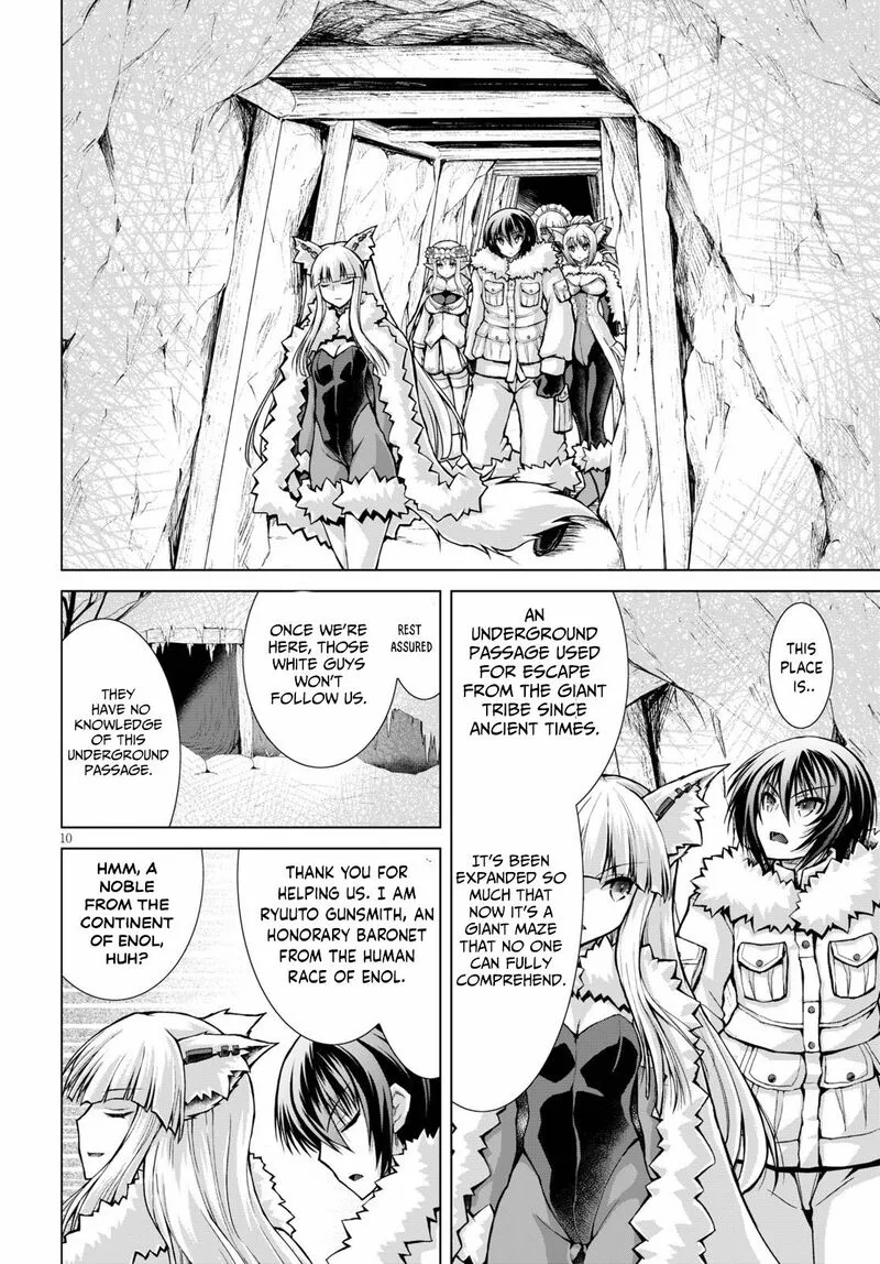 Gunota ga Mahou Sekai ni Tensei Shitara, Gendai Heiki de Guntai Harem o Tsukucchaimashita!? Chapter 62 page 10