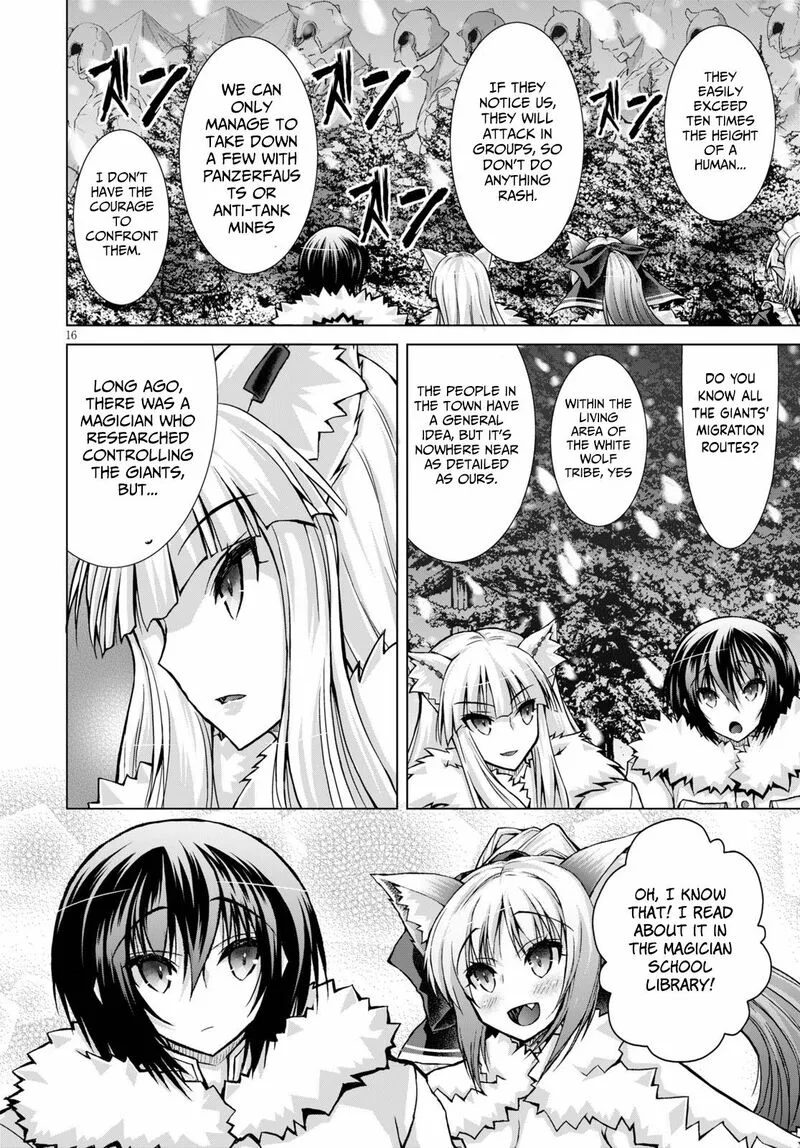 Gunota ga Mahou Sekai ni Tensei Shitara, Gendai Heiki de Guntai Harem o Tsukucchaimashita!? Chapter 62 page 16