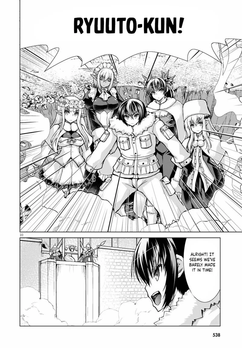 Gunota ga Mahou Sekai ni Tensei Shitara, Gendai Heiki de Guntai Harem o Tsukucchaimashita!? Chapter 65 page 10