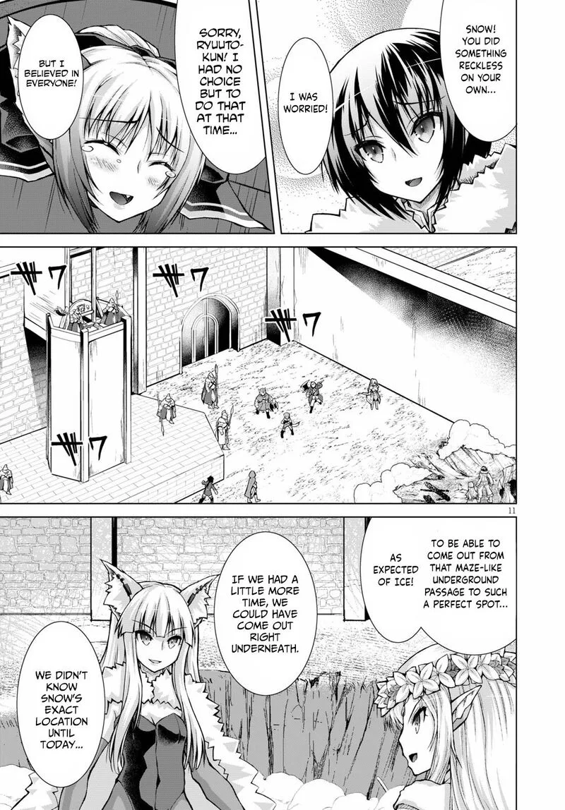 Gunota ga Mahou Sekai ni Tensei Shitara, Gendai Heiki de Guntai Harem o Tsukucchaimashita!? Chapter 65 page 11