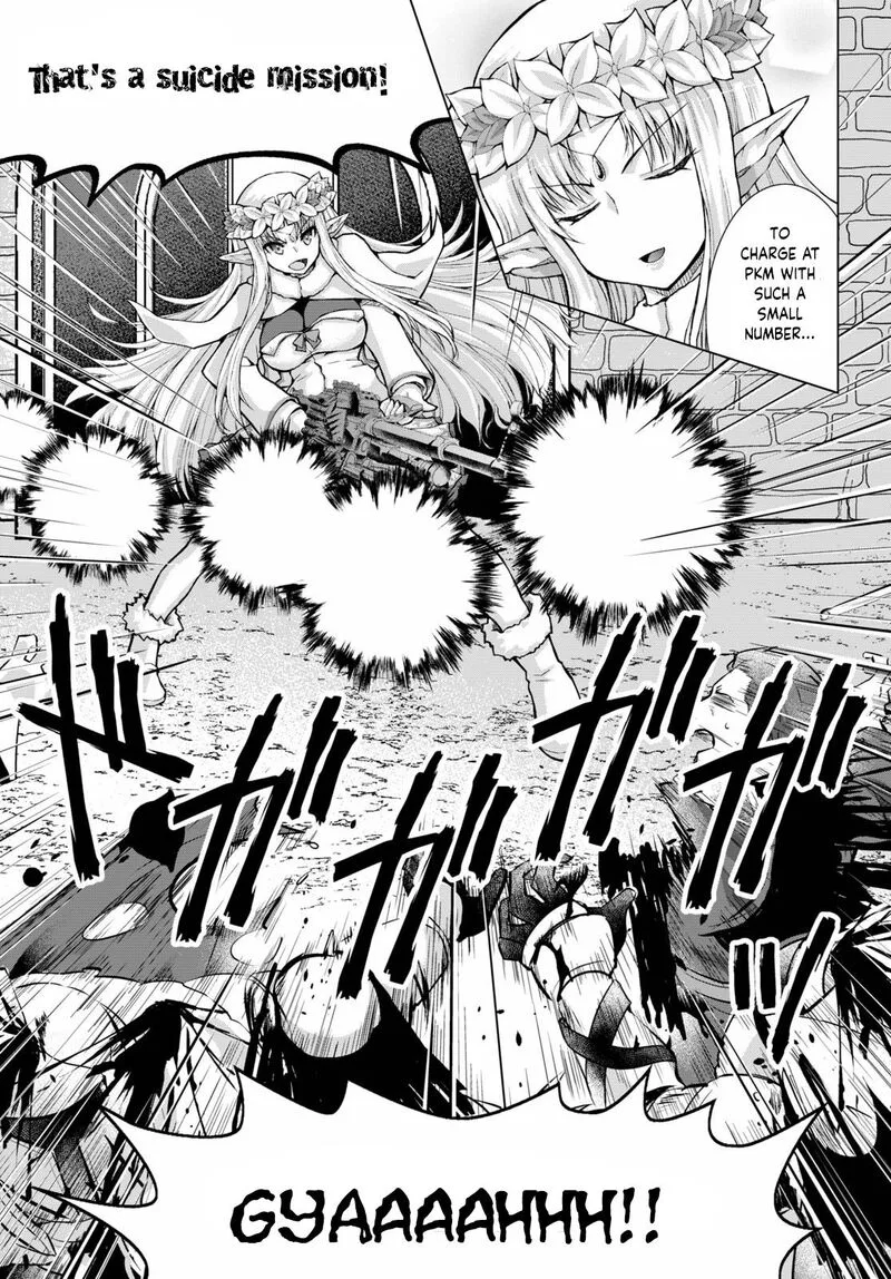 Gunota ga Mahou Sekai ni Tensei Shitara, Gendai Heiki de Guntai Harem o Tsukucchaimashita!? Chapter 65 page 15
