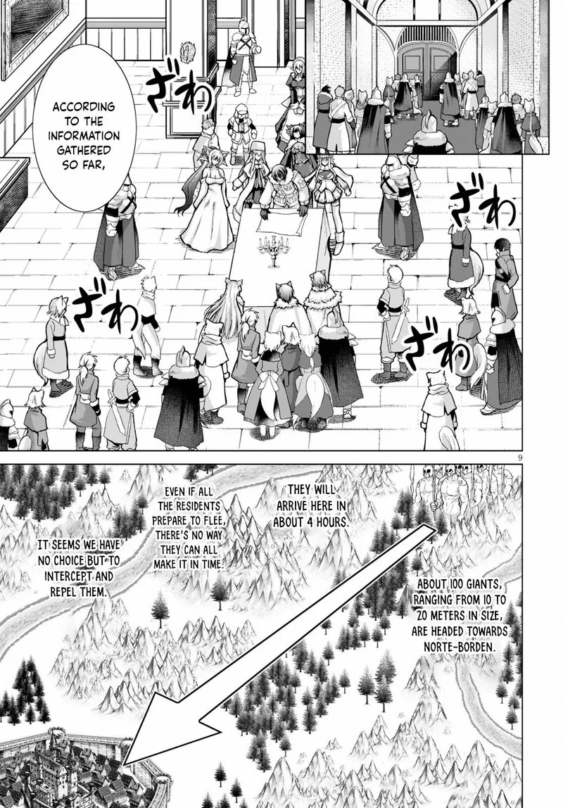 Gunota ga Mahou Sekai ni Tensei Shitara, Gendai Heiki de Guntai Harem o Tsukucchaimashita!? Chapter 69 page 9