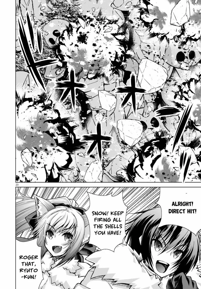 Gunota ga Mahou Sekai ni Tensei Shitara, Gendai Heiki de Guntai Harem o Tsukucchaimashita!? Chapter 69 page 20