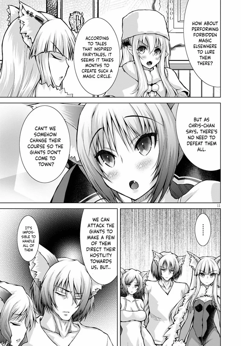 Gunota ga Mahou Sekai ni Tensei Shitara, Gendai Heiki de Guntai Harem o Tsukucchaimashita!? Chapter 69 page 11