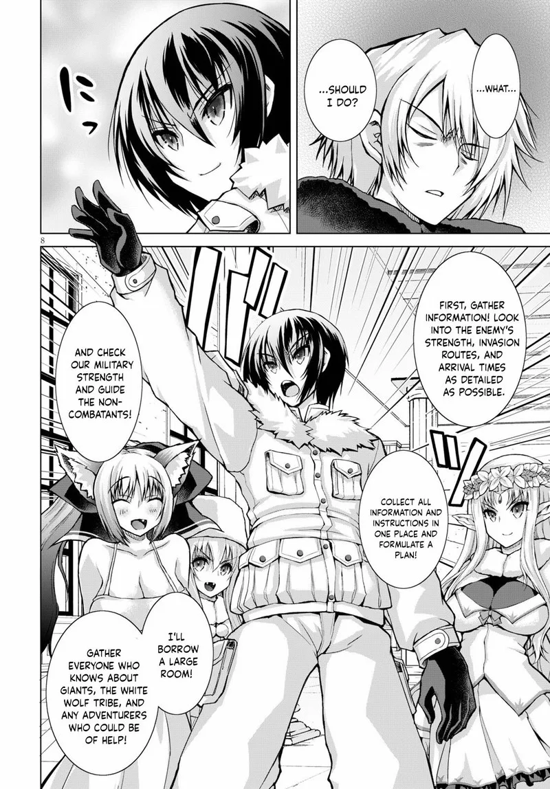 Gunota ga Mahou Sekai ni Tensei Shitara, Gendai Heiki de Guntai Harem o Tsukucchaimashita!? Chapter 69 page 8