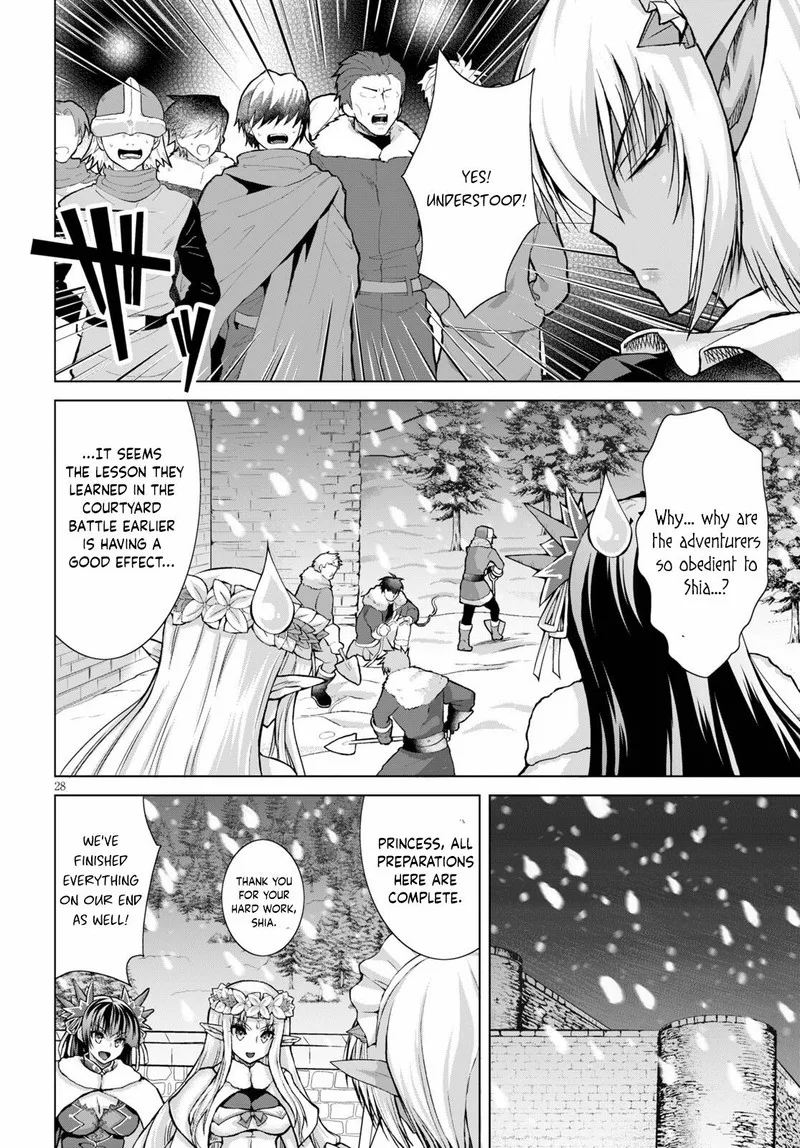 Gunota ga Mahou Sekai ni Tensei Shitara, Gendai Heiki de Guntai Harem o Tsukucchaimashita!? Chapter 69 page 28