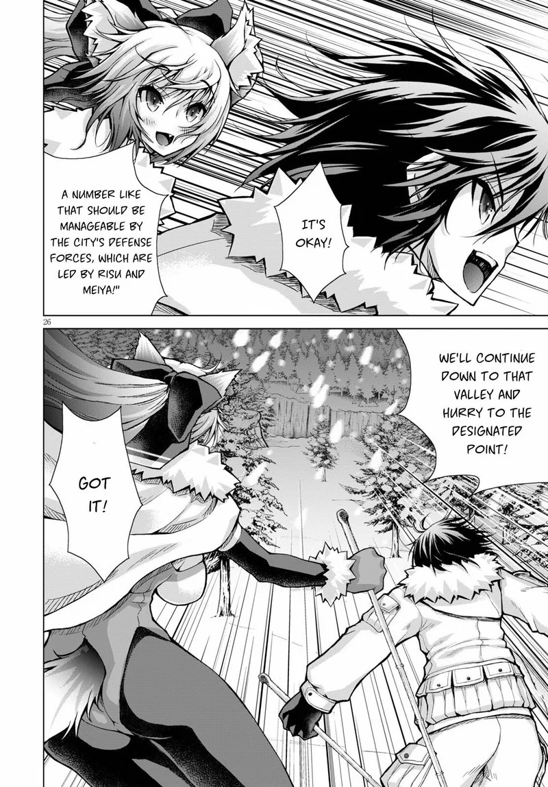 Gunota ga Mahou Sekai ni Tensei Shitara, Gendai Heiki de Guntai Harem o Tsukucchaimashita!? Chapter 69 page 26
