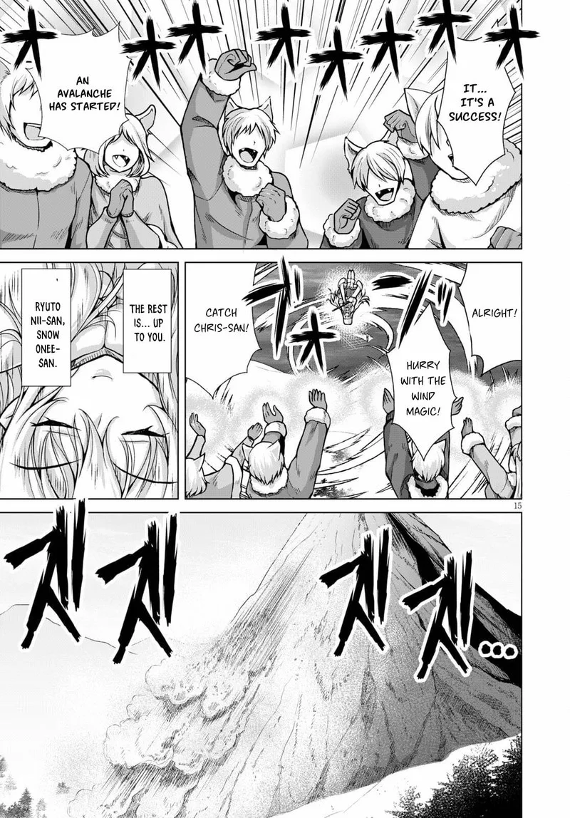 Gunota ga Mahou Sekai ni Tensei Shitara, Gendai Heiki de Guntai Harem o Tsukucchaimashita!? Chapter 71 page 15