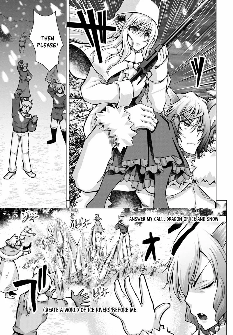 Gunota ga Mahou Sekai ni Tensei Shitara, Gendai Heiki de Guntai Harem o Tsukucchaimashita!? Chapter 71 page 7