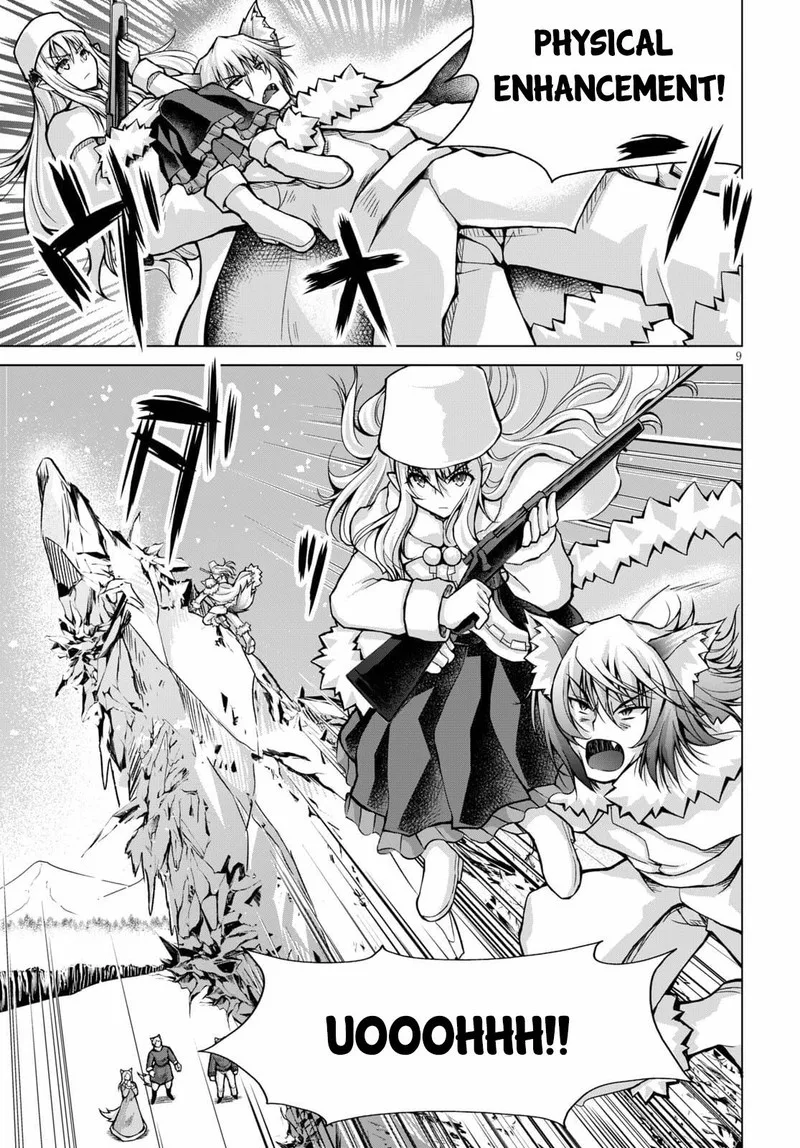 Gunota ga Mahou Sekai ni Tensei Shitara, Gendai Heiki de Guntai Harem o Tsukucchaimashita!? Chapter 71 page 9