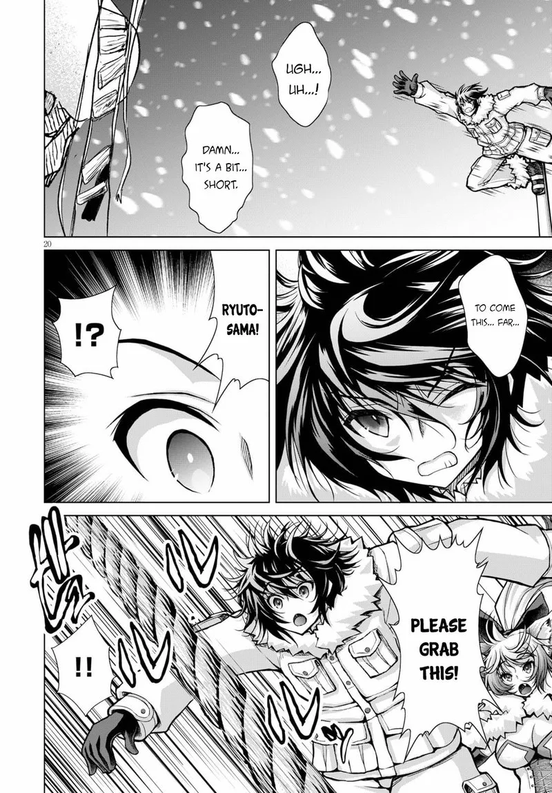 Gunota ga Mahou Sekai ni Tensei Shitara, Gendai Heiki de Guntai Harem o Tsukucchaimashita!? Chapter 71 page 20