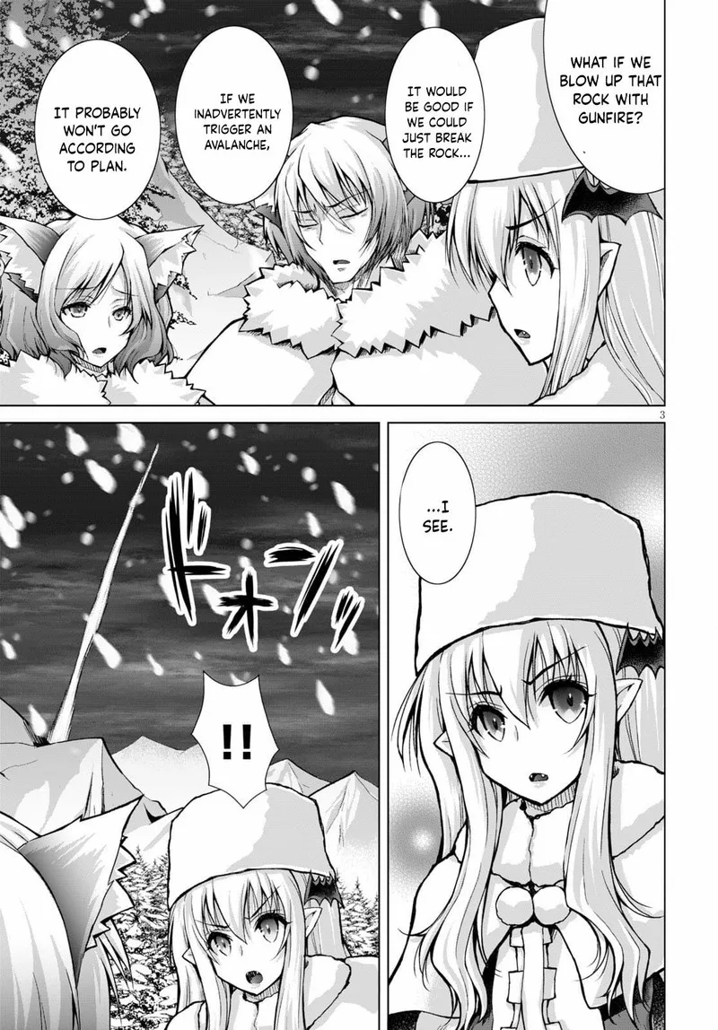 Gunota ga Mahou Sekai ni Tensei Shitara, Gendai Heiki de Guntai Harem o Tsukucchaimashita!? Chapter 71 page 3