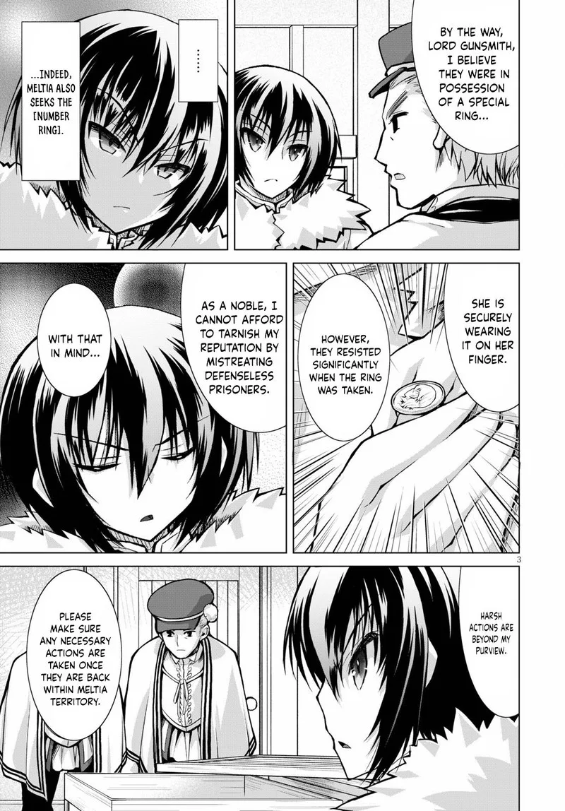 Gunota ga Mahou Sekai ni Tensei Shitara, Gendai Heiki de Guntai Harem o Tsukucchaimashita!? Chapter 73 page 3