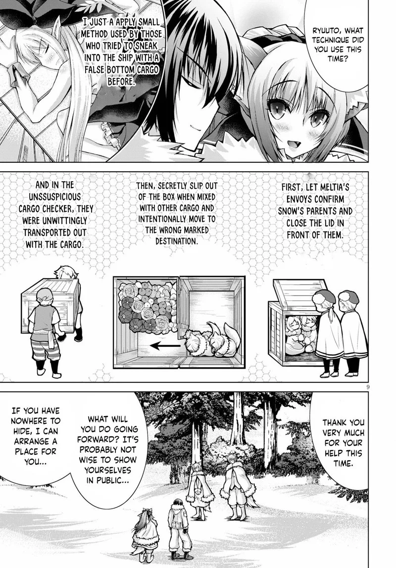 Gunota ga Mahou Sekai ni Tensei Shitara, Gendai Heiki de Guntai Harem o Tsukucchaimashita!? Chapter 73 page 9
