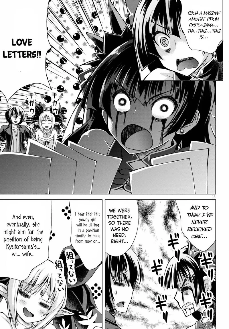 Gunota ga Mahou Sekai ni Tensei Shitara, Gendai Heiki de Guntai Harem o Tsukucchaimashita!? Chapter 74 page 13
