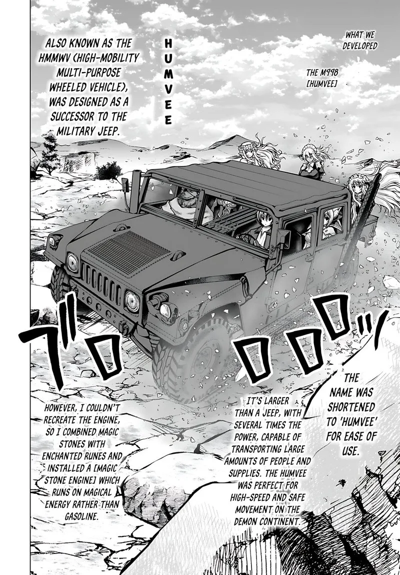 Gunota ga Mahou Sekai ni Tensei Shitara, Gendai Heiki de Guntai Harem o Tsukucchaimashita!? Chapter 76 page 5