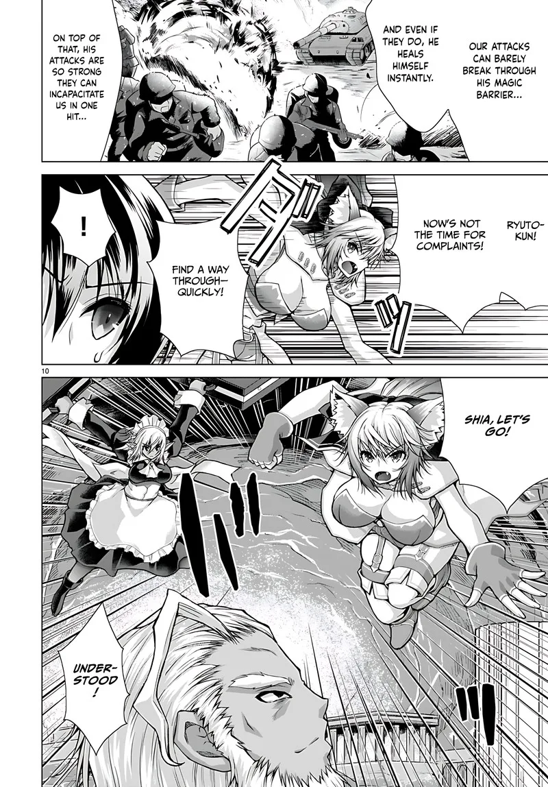 Gunota ga Mahou Sekai ni Tensei Shitara, Gendai Heiki de Guntai Harem o Tsukucchaimashita!? Chapter 78 page 9