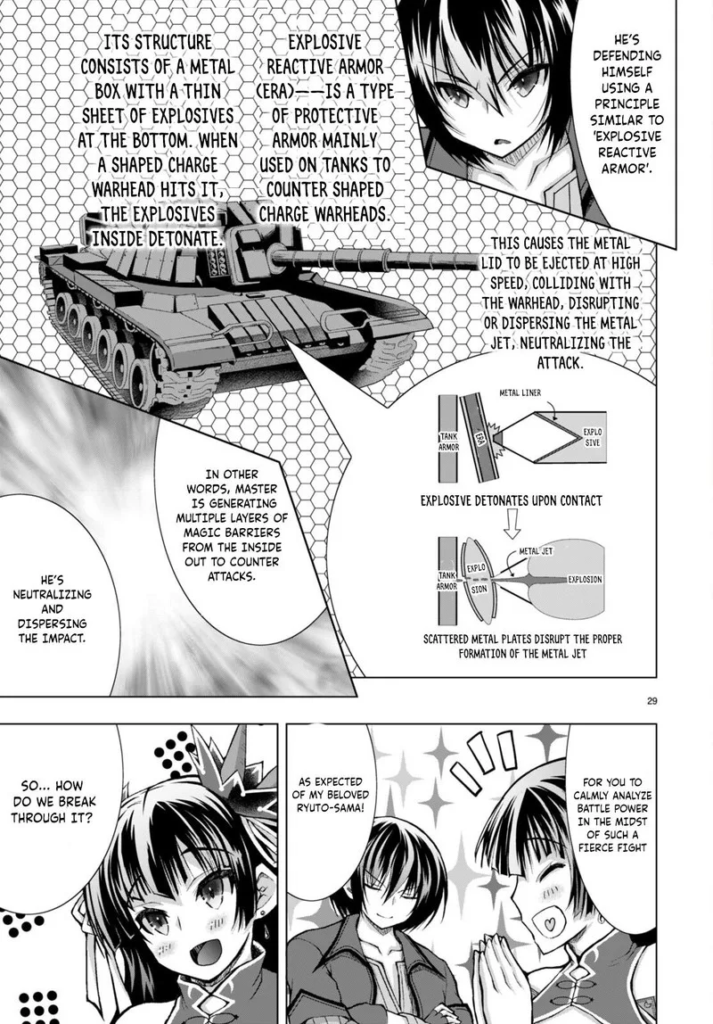 Gunota ga Mahou Sekai ni Tensei Shitara, Gendai Heiki de Guntai Harem o Tsukucchaimashita!? Chapter 79 page 27